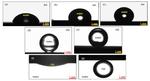 Scalably manufactured textured surfaces for controlling wettability in oil-water systems